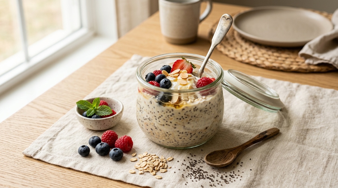 Overnight chia oats